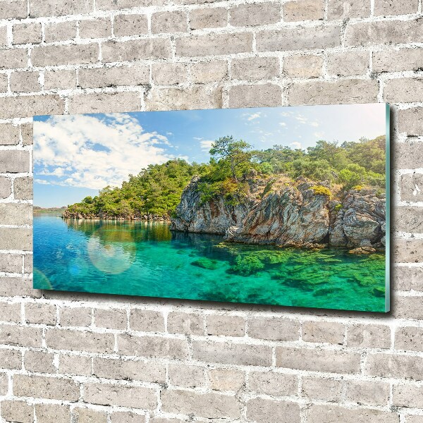 Wall art acrylic Blue Lagoon