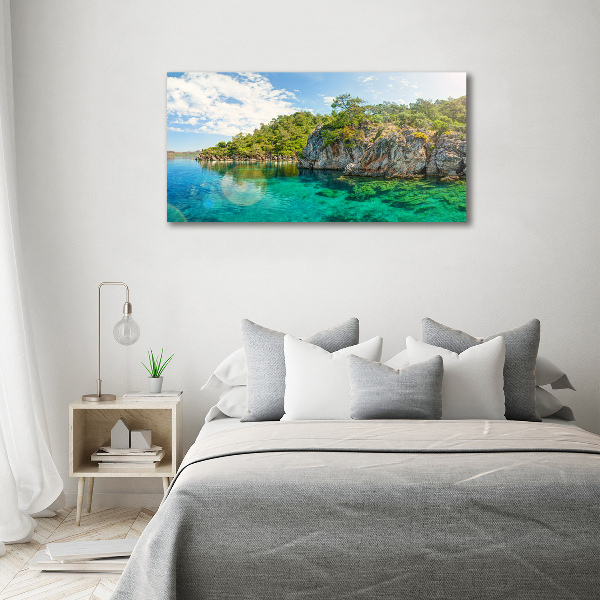 Wall art acrylic Blue Lagoon