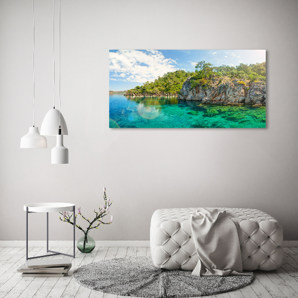 Wall art acrylic Blue Lagoon