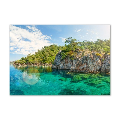 Wall art acrylic Blue Lagoon