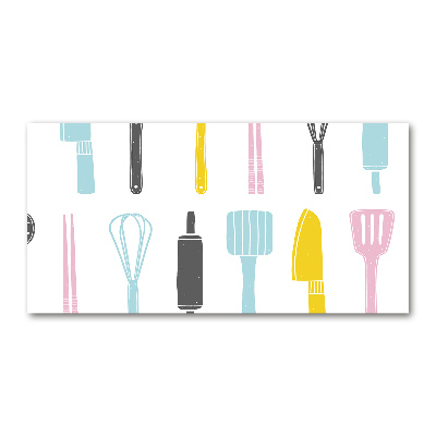 Acrylic wall art Kitchen tools