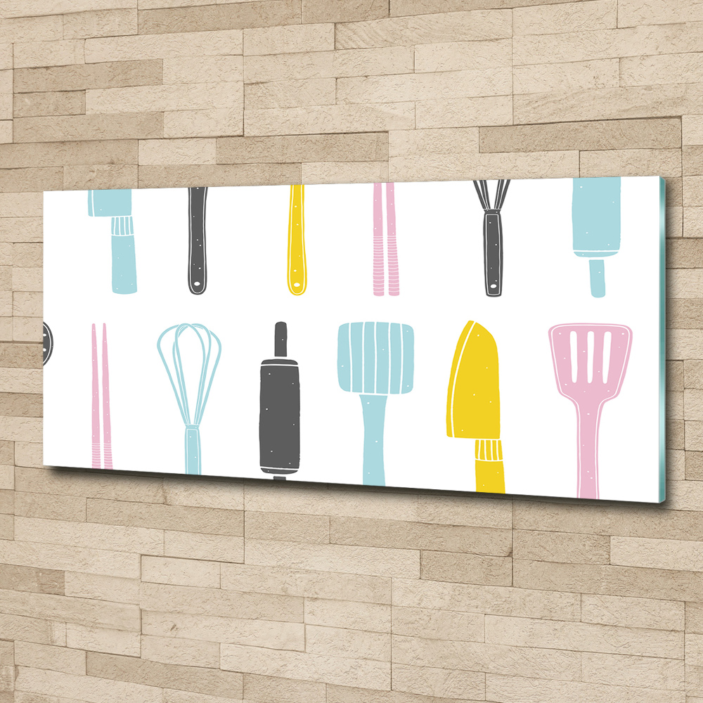 Acrylic wall art Kitchen tools