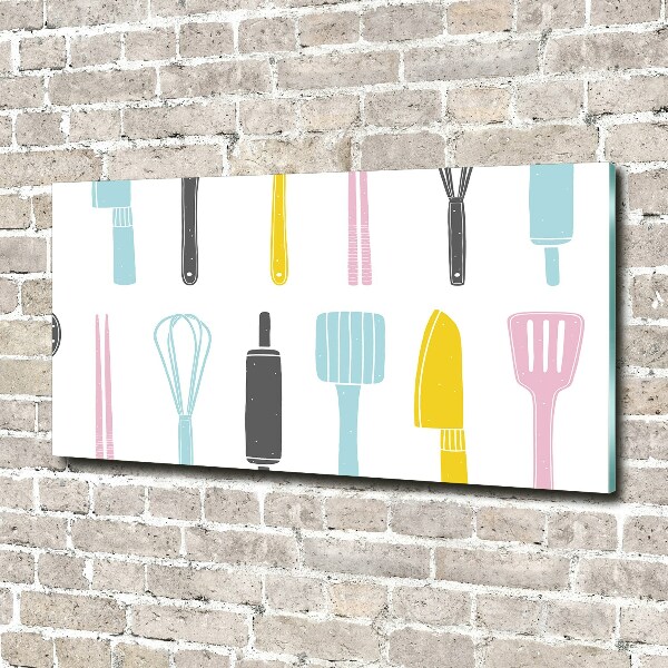 Acrylic wall art Kitchen tools