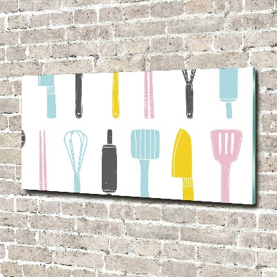 Acrylic wall art Kitchen tools