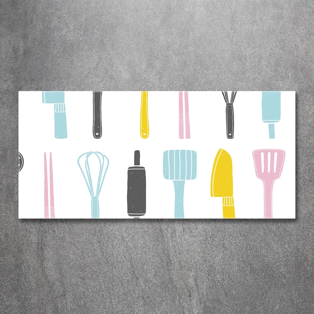 Acrylic wall art Kitchen tools