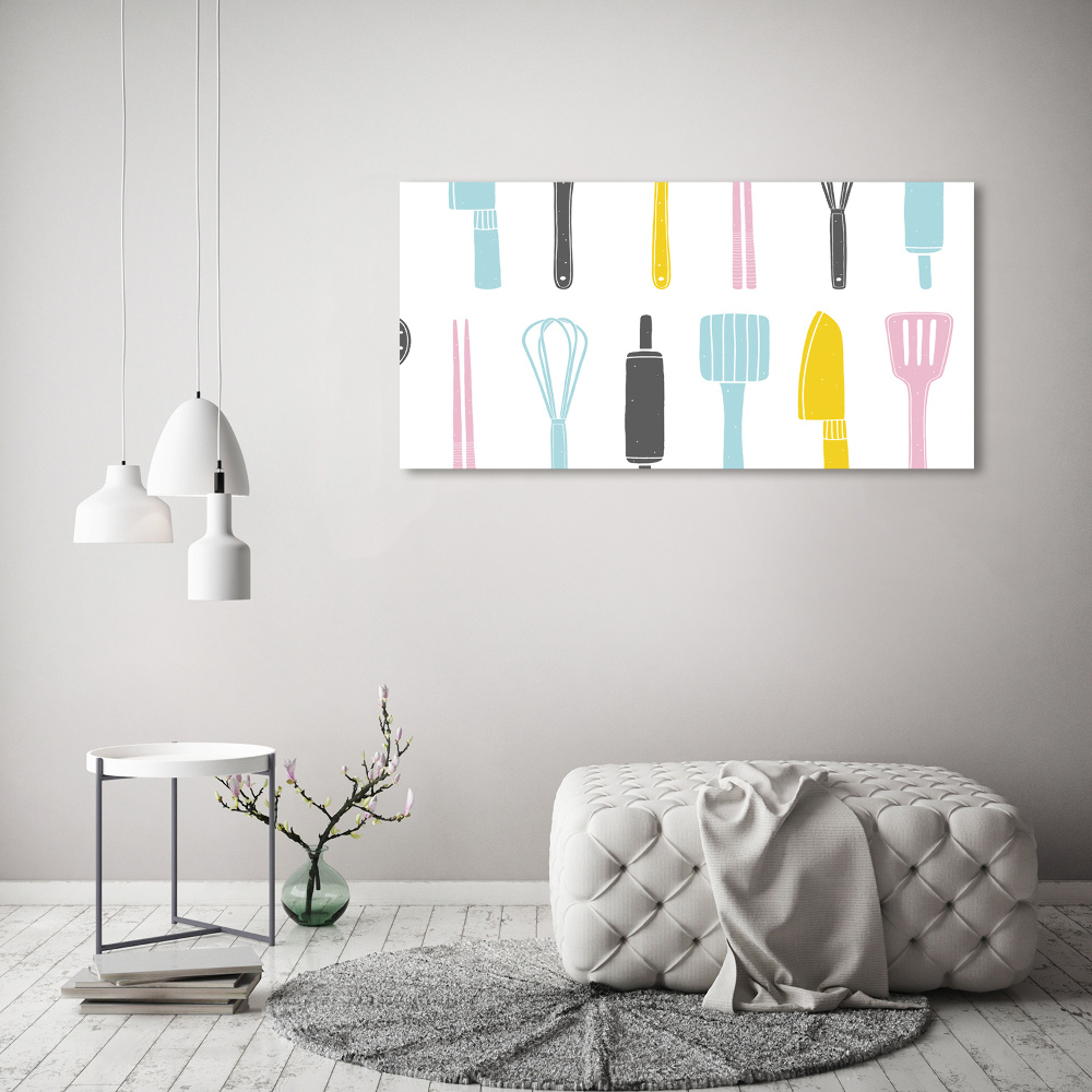 Acrylic wall art Kitchen tools