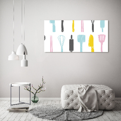 Acrylic wall art Kitchen tools