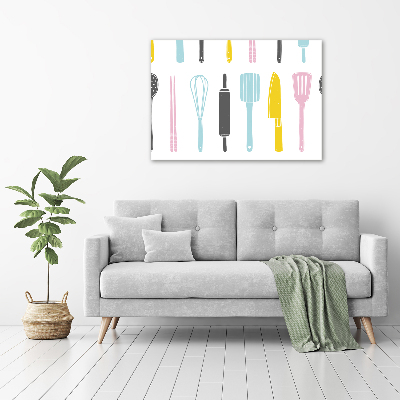 Acrylic wall art Kitchen tools