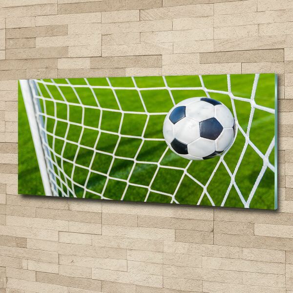 Print on acrylic Ball in the goal