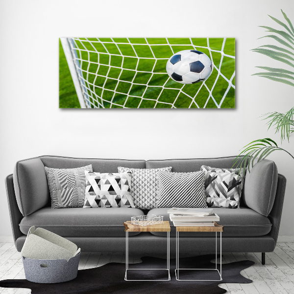 Print on acrylic Ball in the goal