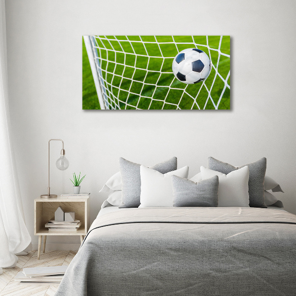 Print on acrylic Ball in the goal