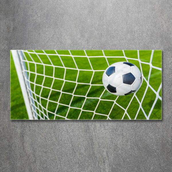 Print on acrylic Ball in the goal