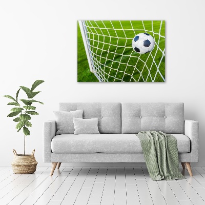 Print on acrylic Ball in the goal