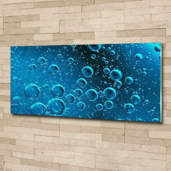 Acrylic wall art Bubbles under water