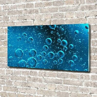 Acrylic wall art Bubbles under water