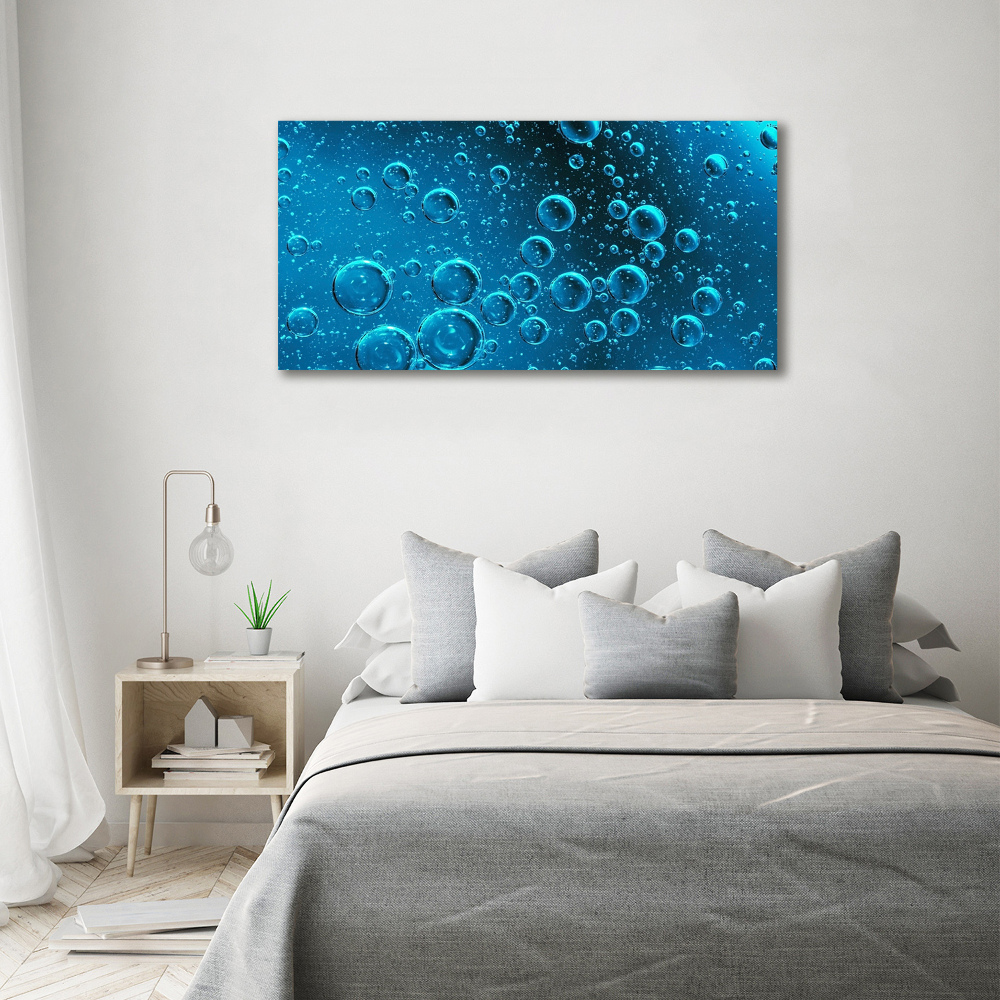 Acrylic wall art Bubbles under water