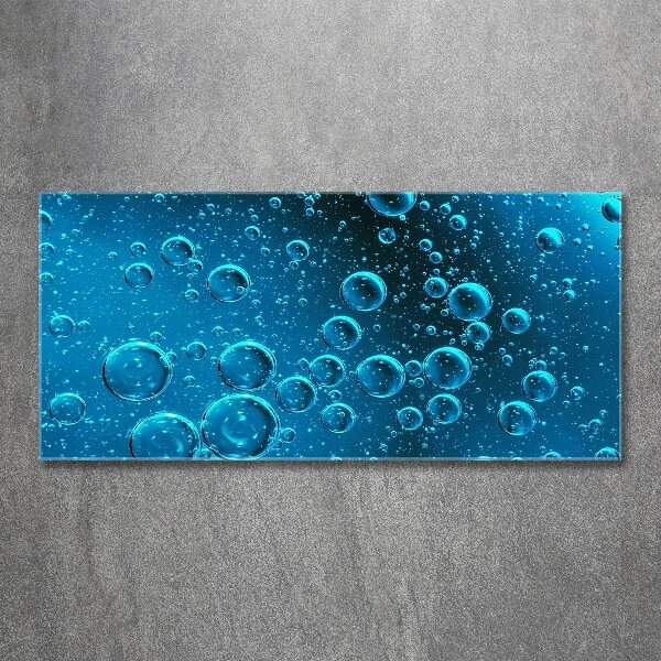 Acrylic wall art Bubbles under water