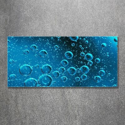 Acrylic wall art Bubbles under water