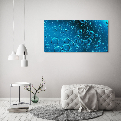 Acrylic wall art Bubbles under water