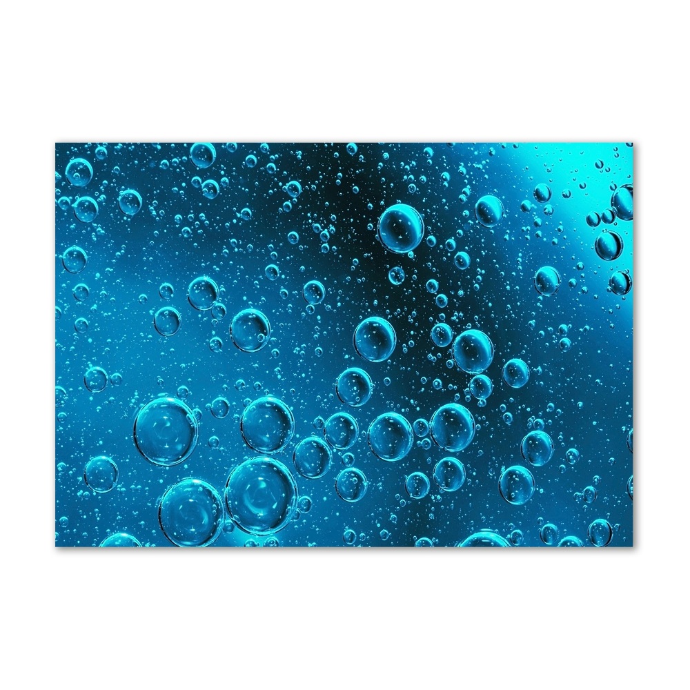 Acrylic wall art Bubbles under water