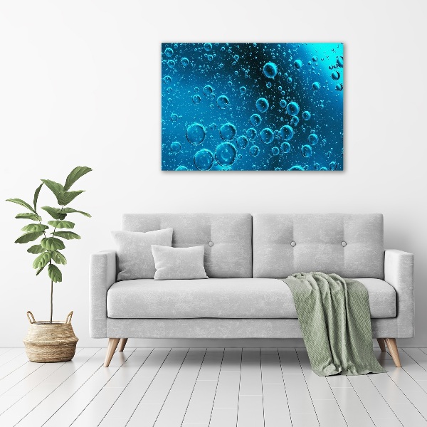 Acrylic wall art Bubbles under water