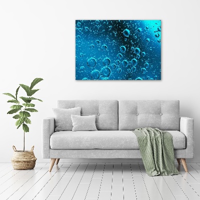 Acrylic wall art Bubbles under water