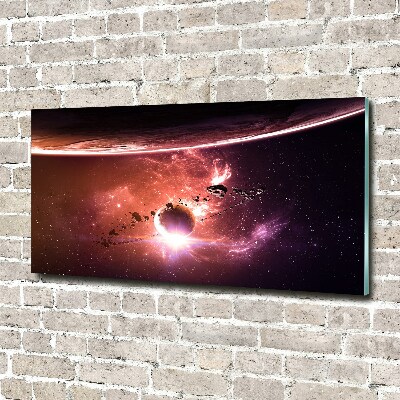 Wall art acrylic Galaxy