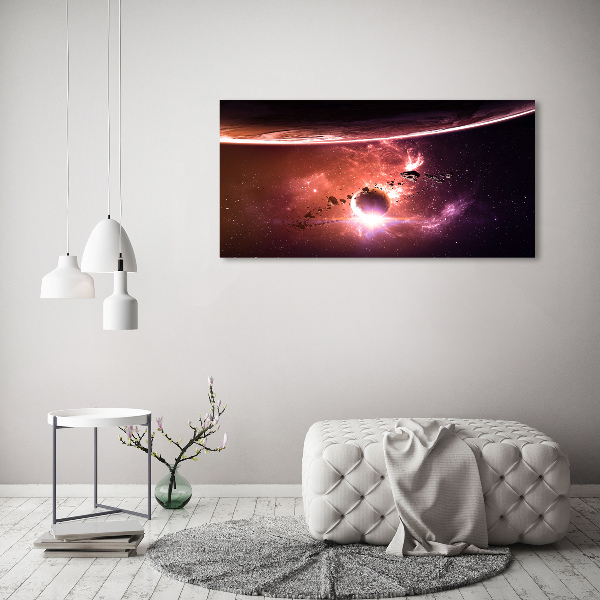 Wall art acrylic Galaxy