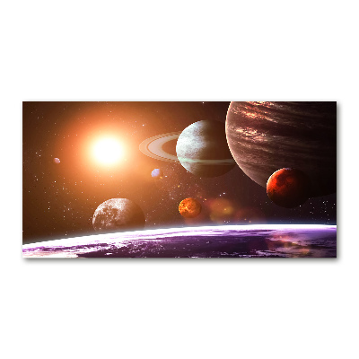 Print on acrylic Solar system