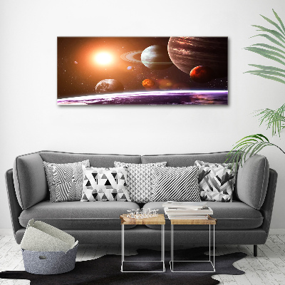 Print on acrylic Solar system