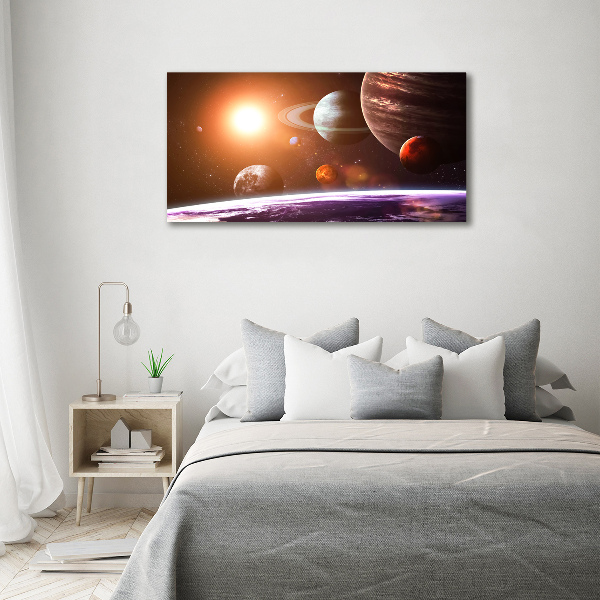 Print on acrylic Solar system