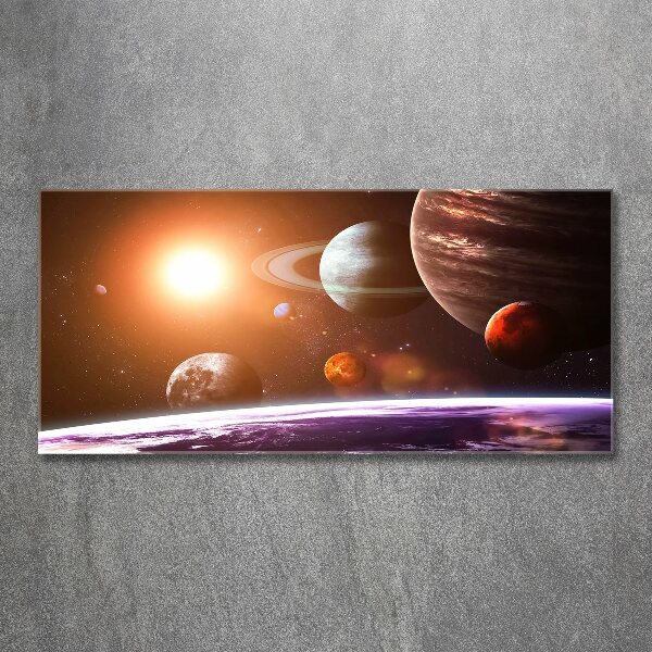 Print on acrylic Solar system