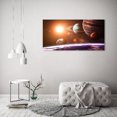 Print on acrylic Solar system