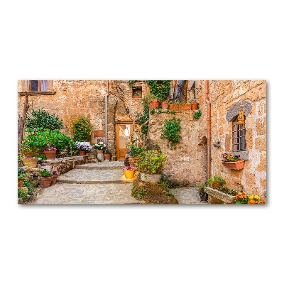 Wall art acrylic Charming street