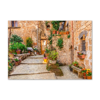 Wall art acrylic Charming street