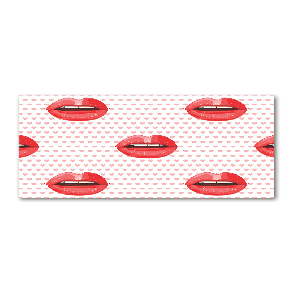 Print on acrylic Red lips