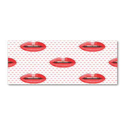 Print on acrylic Red lips