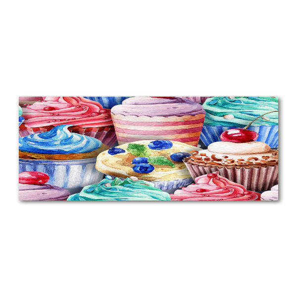 Print on acrylic Colorful muffins