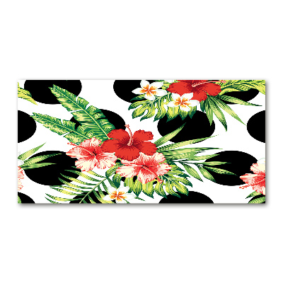 Print on acrylic Hawaiian flowers