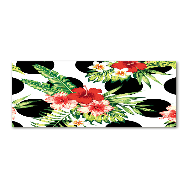 Print on acrylic Hawaiian flowers