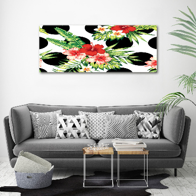 Print on acrylic Hawaiian flowers