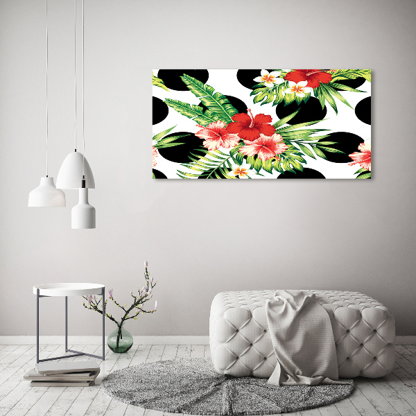 Print on acrylic Hawaiian flowers