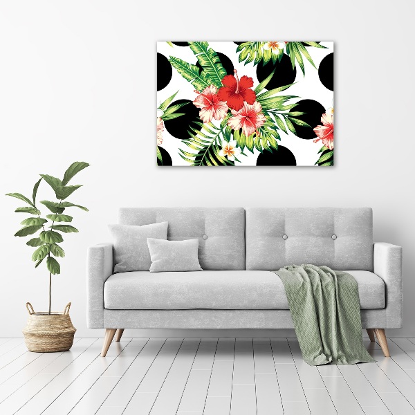 Print on acrylic Hawaiian flowers