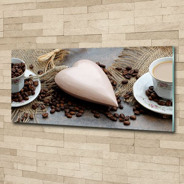 Wall art acrylic Coffee with milk