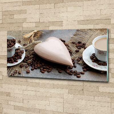 Wall art acrylic Coffee with milk