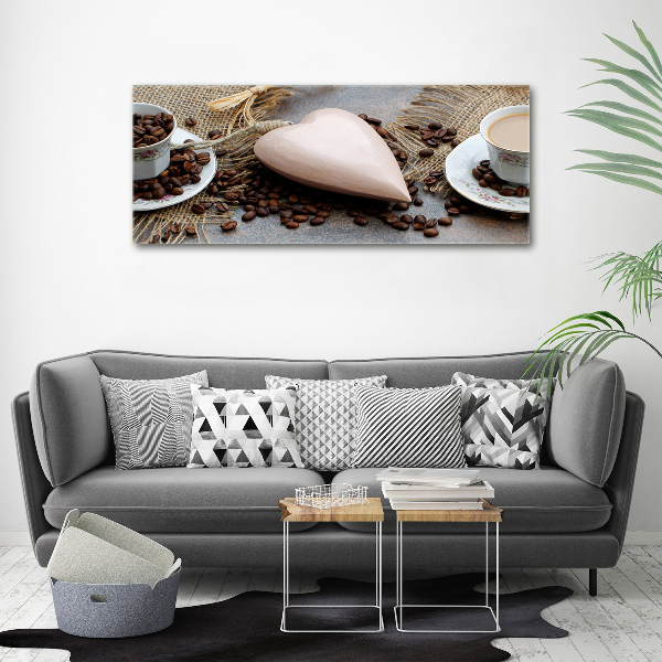 Wall art acrylic Coffee with milk