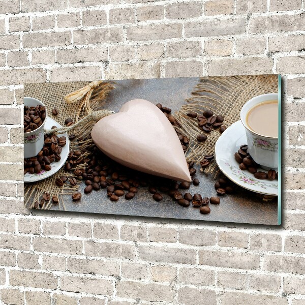 Wall art acrylic Coffee with milk