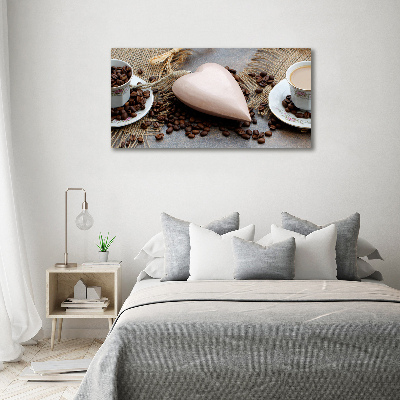 Wall art acrylic Coffee with milk