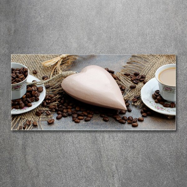 Wall art acrylic Coffee with milk