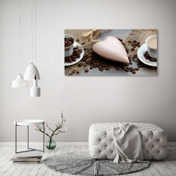 Wall art acrylic Coffee with milk